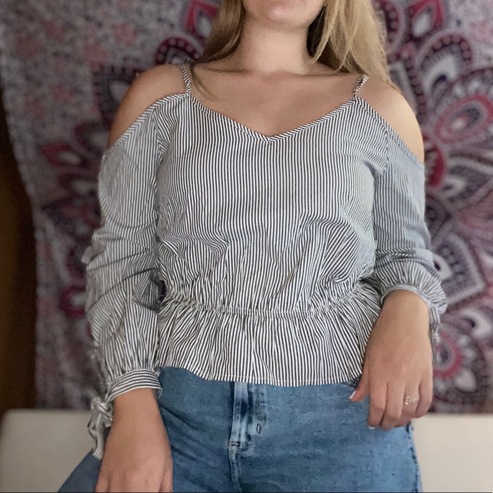 Cold Shoulder Charlotte Russe Top